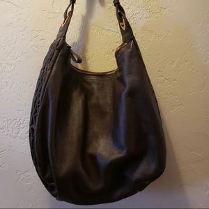 Goldenbleu Leather Hobo Purse